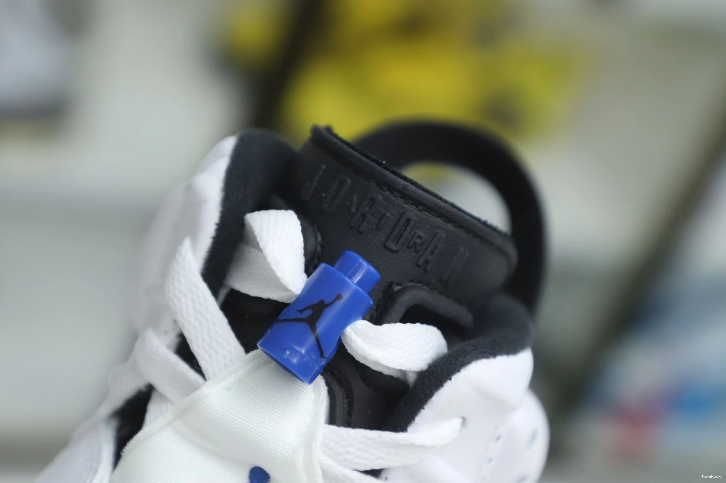 JORDAN RETRO 6 SPORT BLUE AIR 0813